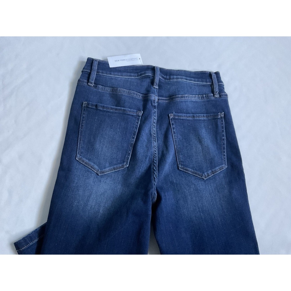 NY&C Women's High Waist  Super Skinny Jeans  blue Size 8 - Picture 2 of 7